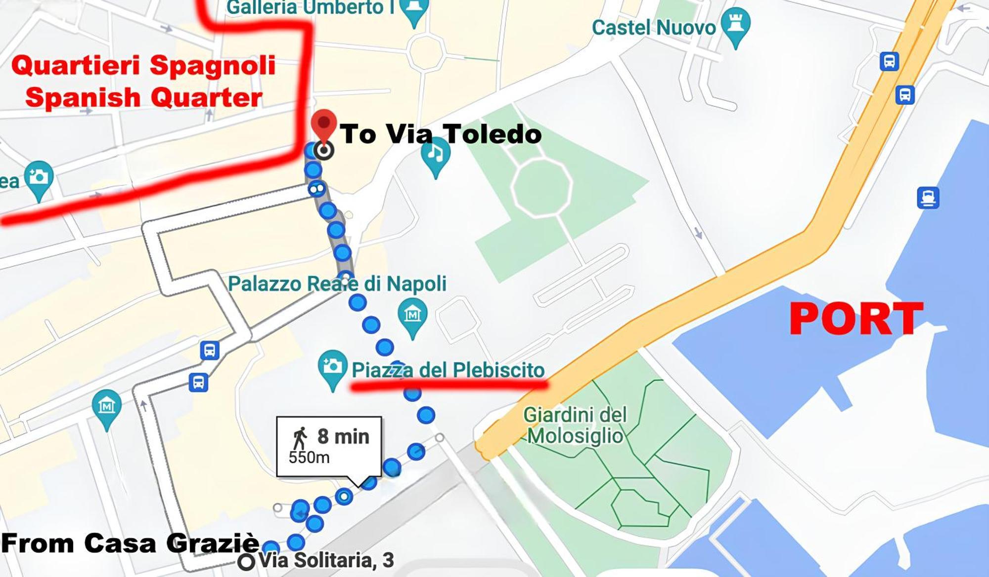 Casa Grazie Lägenhet Neapel Exteriör bild